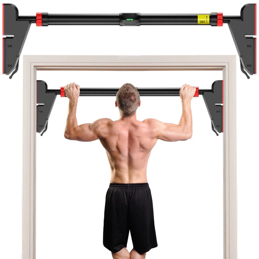 Pull up Bar for Doorway,Home Indoor Chin up Bar with No Screws, No Punching Adjustable Width Pull up Bar[76-95Cm], Maximum Load Capacity 250Kg.